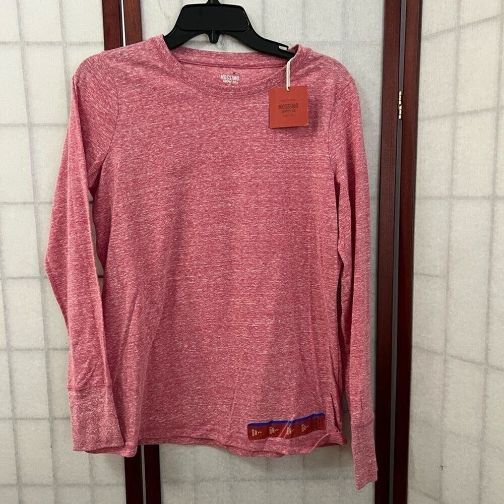 MOSSINO SUPPLY CO NWT LS CREW TEE SHIRT SIZE L